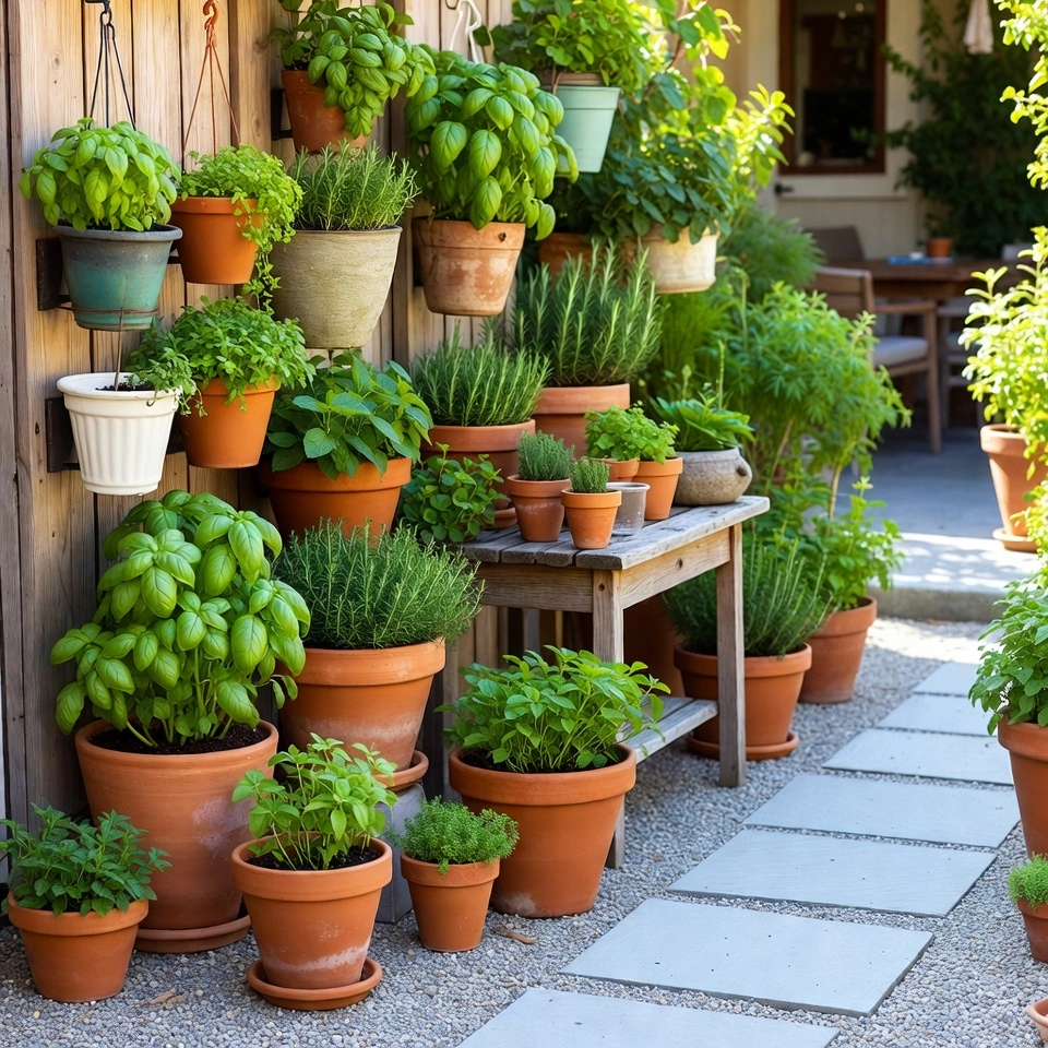 Pots for Small Gardens