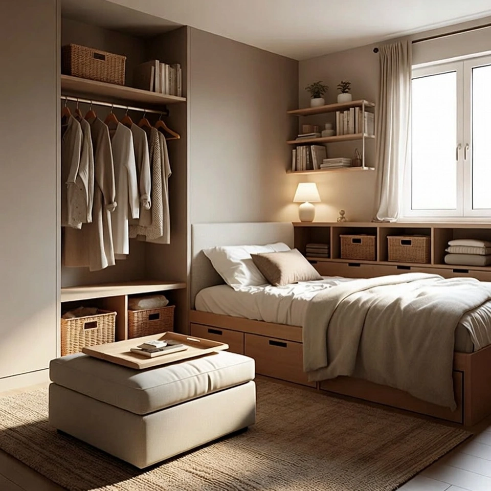 Clothes Organization Small Space Tips