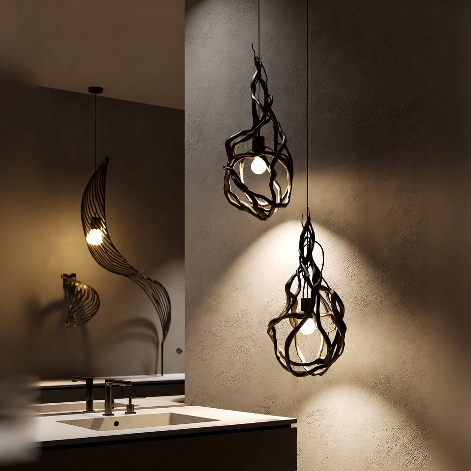 Artsy Bathroom Decor 