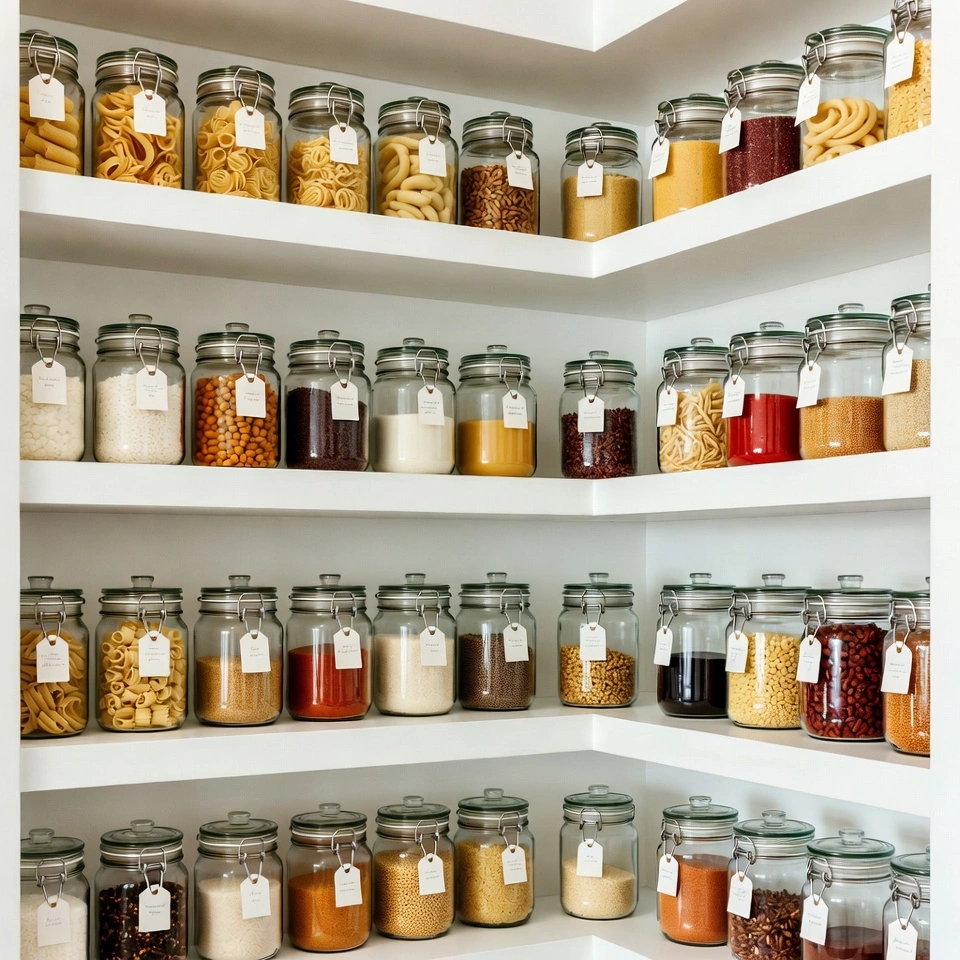Floating Kitchen Shelves