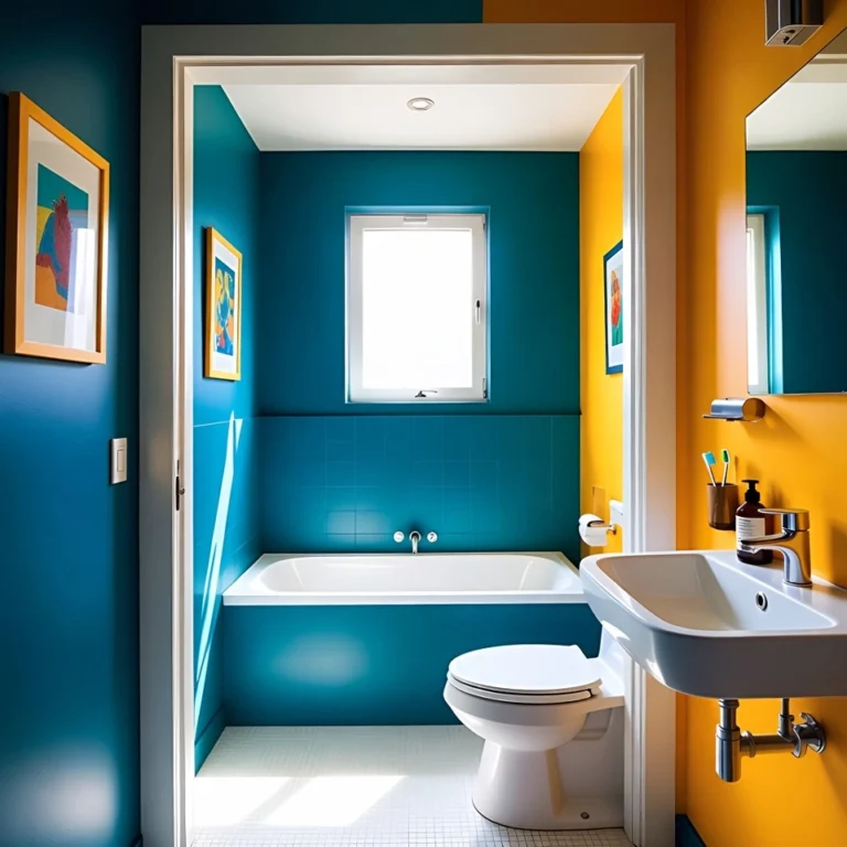 Artsy Bathroom Decor