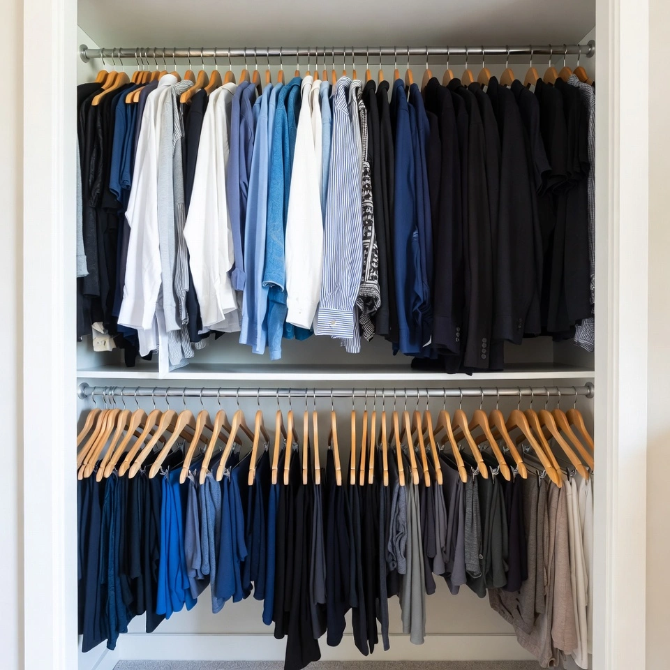 Clothes Organization Small Space Tips