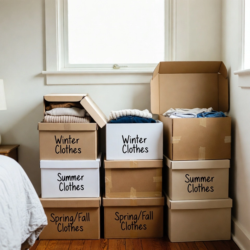 Clothes Organization Small Space Tips